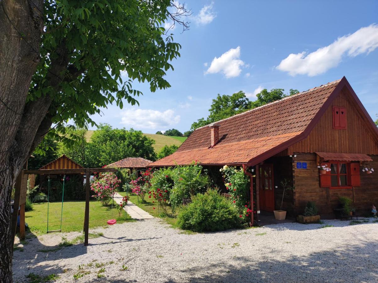 Pod Orehom Drvena Kuca I Sauna Krapina Extérieur photo